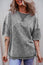 Philippine Gray Mineral Wash Exposed Seam Drop Shoulder Oversized Tee